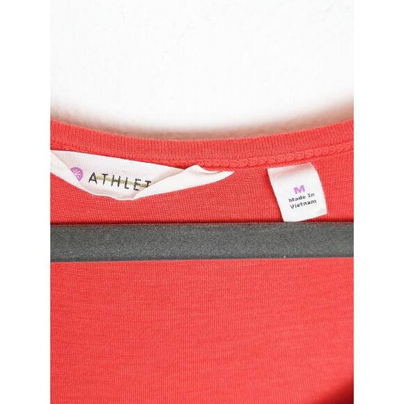 Athleta Solstice Dress Ruched Wool Athletic Activewear Fire Red Outdoor Size M - Picture 11 of 14